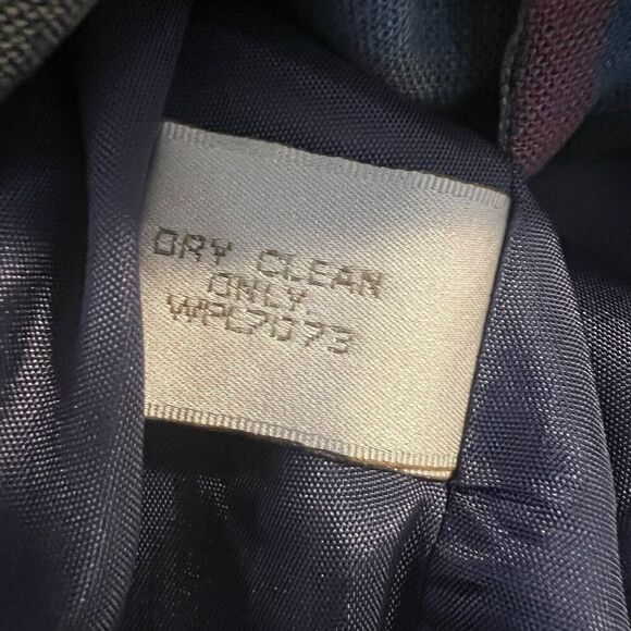 Vintage Express Men’s Blazer Jacket Medium Linen Blend Plaid - Picture 5 of 5